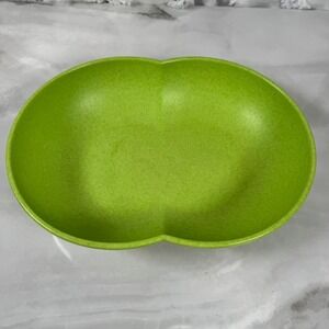 Vintage Green Color Flyte by Branchell Melmac Bubble Serving Dish Bowl Atomic
